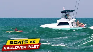 HAULOVER EMERGENCY RESCUE! | Boats vs Haulover Inlet