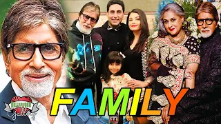 Amitabh Bachchan Family With Parents, Wife, Son, Daughter, Brother & Grandchildren
