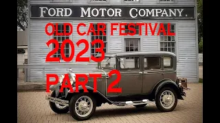1930 Ford Model A Visits the 2023 Old Car Festival Greenfield Village Dearborn Michigan Part 2
