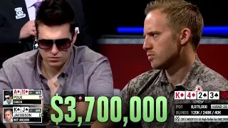 THIS Is Why You Take Risks In Poker - WSOP $3.7 Million One Drop