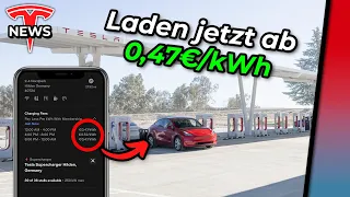 Tesla Supercharger Preissenkungen sind da, Giga Presse für neue Fahrzeug-Plattform? & mehr