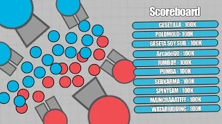 DIEP.IO ● TEAM DM ● RED VS BLUE