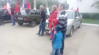 Бессмертный полк, с. Колодезное 09.05.2019