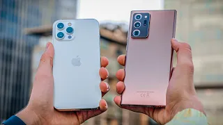 iPhone 12 Pro Max vs Note 20 Ultra KAMERA TESTİ - Siz Seçtiniz