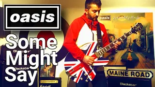 Oasis - Some Might Say (Guitar Cover) Epiphone Sheraton Union Jack