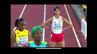 2022 IAAF women's 400m world championship Final.