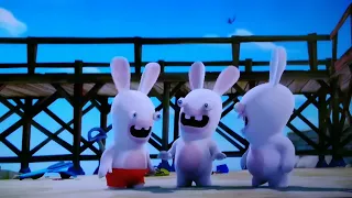 3 Rabbids stomachs rumbles