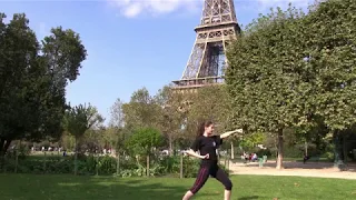 🥋Taekwon-do Practice at the Eiffel Tower, Paris 🇫🇷