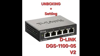 Review D-link DGS-1100-05V2 | Switch Hub 5 Port Dlink Manage | Setting D-link DGS-1100-05V2