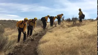 Recruit Fire Line Training