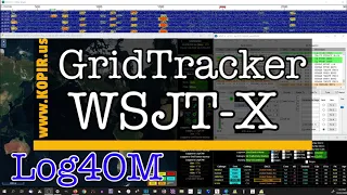 Configuring GridTracker, WSJT-X and Log4OM for Chasing Grids and DX