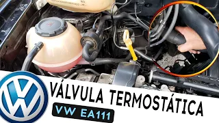 Como saber se a VÁLVULA TERMOSTÁTICA TRAVOU FECHADA Vw EA111 Água do radiador fervendo