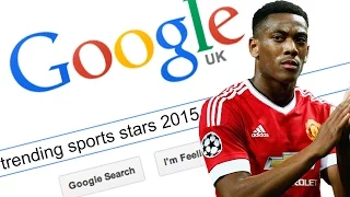Top 10 Most Google Searched Sports Stars 2015!