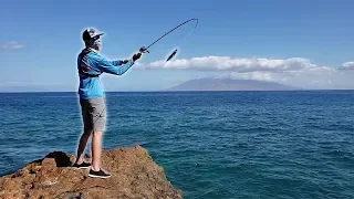 Shore Fishing Maui - Part 2 (GT)