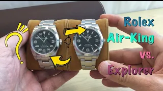 Rolex Air-King vs. Explorer