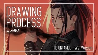 【e:MiKA✧美佳】Drawing Process《陈情令 The Untamed - Wei Wuxian》