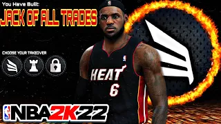 JACK OF ALL TRADES BUILD | RARE BUILD ON NBA 2K22