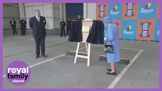 The Queen and Prince William Visit Irn-Bru Factory in Scotland