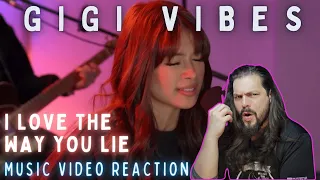 Gigi Vibes - I Love The Way You Lie(Eminem X Rihanna Cover) - First Time Reaction