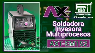 INCREÍBLE Soldadora Inversora AXT-EM152 (Multiprocesos) AX TECH