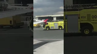 Firetruck yung sumalubong sa amin sa NAIA