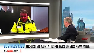 Adriatic Metals CEO Paul Cronin Discusses Europe's New Metals Mine on Sky News