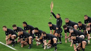 Rugby World Cup Grand Final | New Zealand All Blacks' Powerful HAKA Performance in the Finals