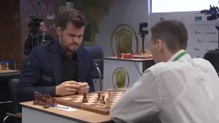 KING MAGNUS!! Magnus Carlsen vs Boris Savchenko || World Rapid Championship 2019 - R3