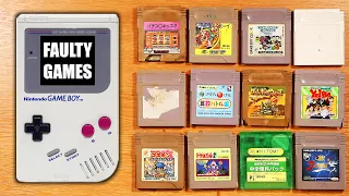 I Bought 12 FAULTY Gameboy Games - How Many Can We Fix?