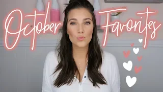 OCTOBER FAVORITES 2019 | Sarah Brithinee