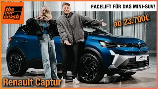 Renault Captur (2024) Großes Facelift für das Mini-SUV ab 23.700€! Review | Test | Preis | Innenraum