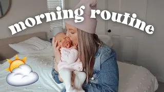 SOLO MOM MORNING ROUTINE 2022 | Stay At Home Mom Of A Newborn + 2 Toddlers