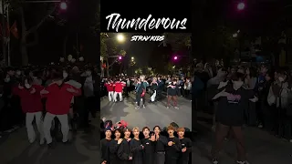 [KPOP IN PUBLIC] Stray Kids(스트레이키즈) - Thunderous(소리꾼) | Random play dance #shorts