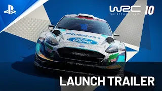 WRC 10 FIA World Rally Championship - Launch Trailer | PS5, PS4