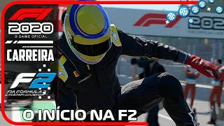 F1 2020 CARREIRA O INÍCIO #1 A PRIMEIRA DECISÃO COMEÇOU NA FORMULA 2 (Português-BR)