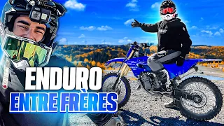 ENDURO AVEC MON FRÈRE ! Qui sera le meilleur ?