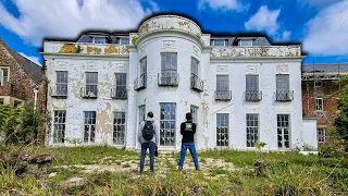 The Abandoned WHITE HOUSE! Huge Mansion run out of money!!