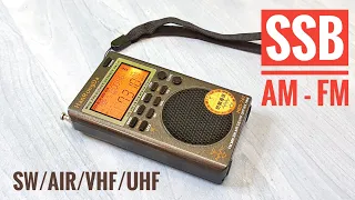 Pocket SSB SW/CB/AIR/VHF/UHF receiver HRD-747 (review)