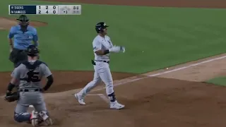 Jasson Dominguez Hits His First Yankees Stadium HR