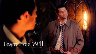 Team Free Will, Lucifer and Castiel - Devil's Pray (Song/Video Request) [Angeldove]