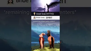 Spirit the Stallion x How to Train Your Dragon Wedding Entrance