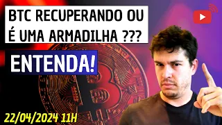 BITCOIN SUBINDO APÓS O HALVING | RECUPERAÇÃO OU ARMADILHA? #halving #etf #etfs #halving #crypto #btc