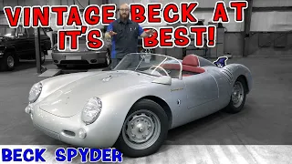 Best Porsche 550 replica made! You've got to see this Beck Spyder in the CAR WIZARD's shop