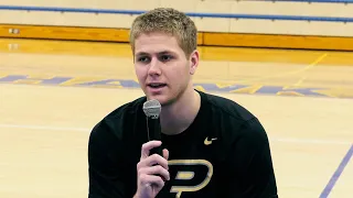 Blackhawk Christian's Caleb Furst signs with Purdue basketball