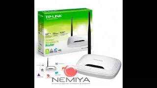 Настраиваем Wi-Fi роутер TP-LINK TL-WR740N  подключаем к Интернет для сети Nemiya.com