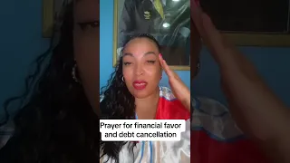 Prayer for financial favor and debt cancellation