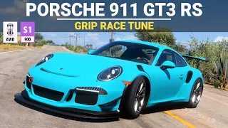 Forza Horizon 5 Tuning - 2016 Porsche 911 GT3 RS - FH5 Grip Race Build, Tune & Gameplay