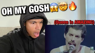 FIRST TIME HEARING Queen - Somebody To Love - HD Live - 1981 Montreal(REACTION!😳) #queen