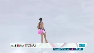 Maia Mazzara. Произвольная программа. Зимние юношеские олимпийские игры 2020