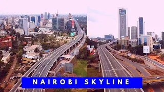 Best Drone Footage of Nairobi Expressway and Nairobi Skyline